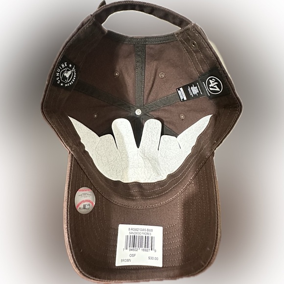 '47 Clean Up Adjustable MLB San Diego Padres ⚾️Hat NWT - Picture 5 of 6